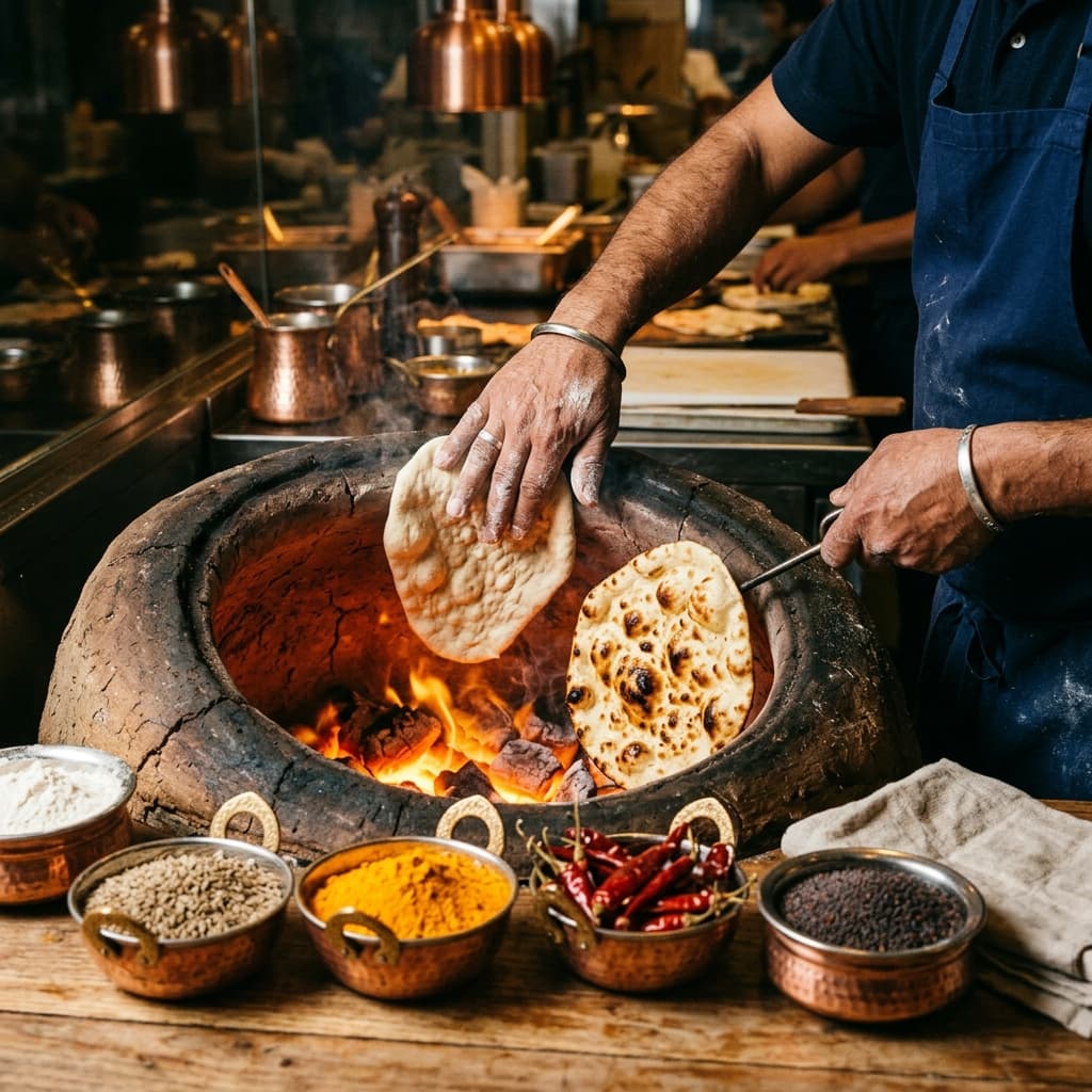 Tandoor Oven Baking